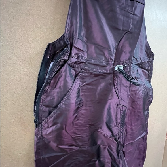 Satin-Look Purple Jumpsuit - Picture 3 of 8